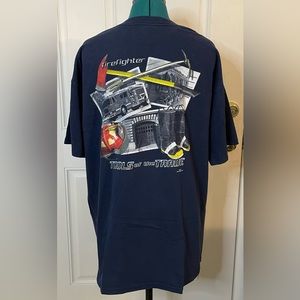 Firefighter Tools of the Trade Men’s XL T-Shirt